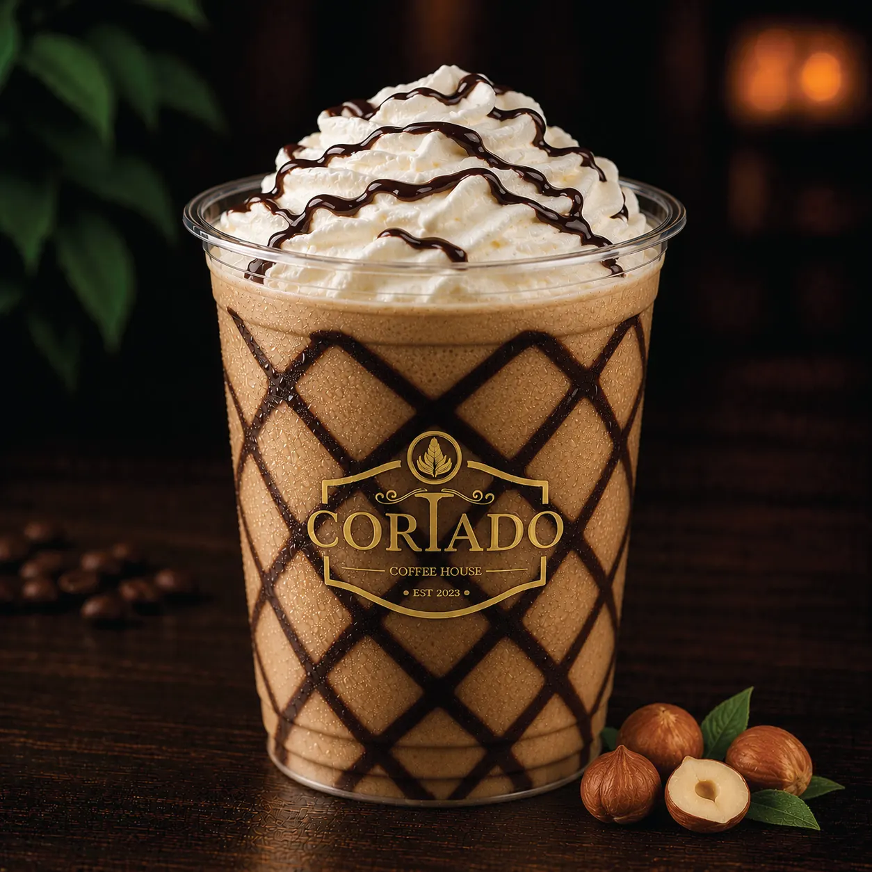 Hazelnut Frappe